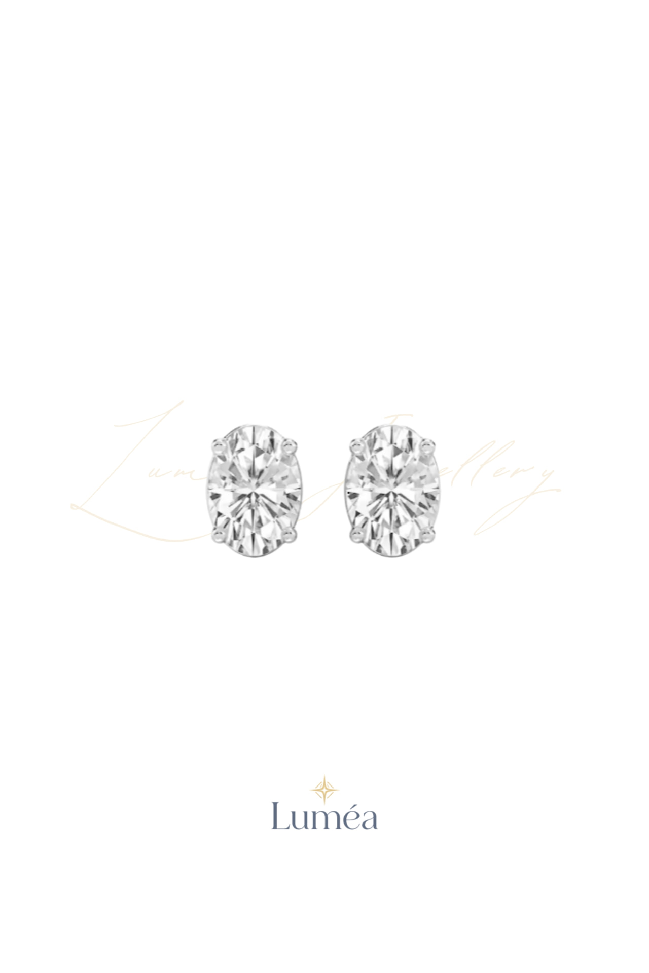 The Duchess Classic Studs 0.5ct/0.5ct