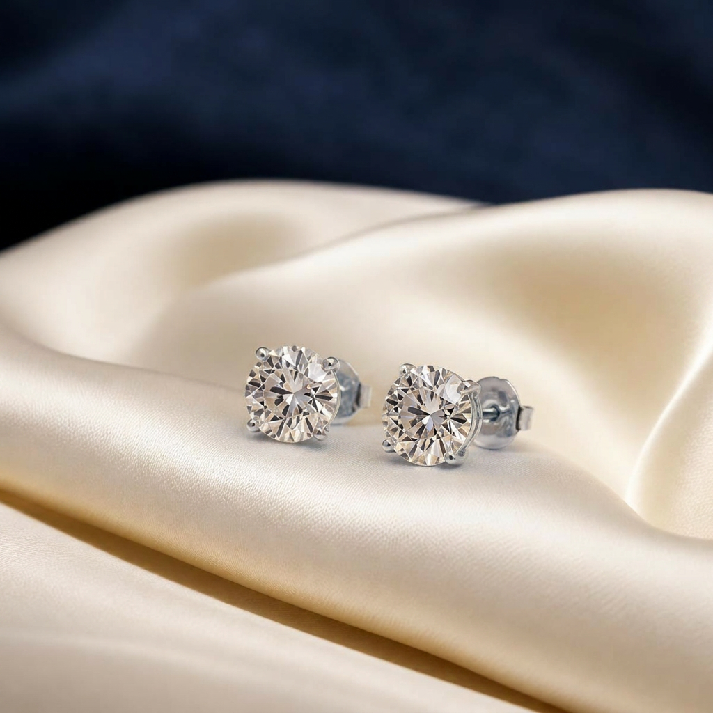 Diamond earrings collection
